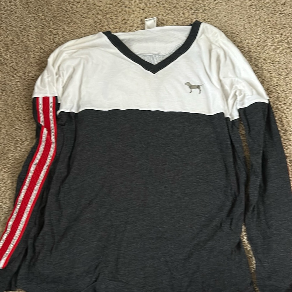 Long sleeve pink shirt